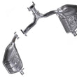 Left & Right Rear Muffler Assembly for 2009-2013 Mazda 6 GT S 3.7L V6 Engine