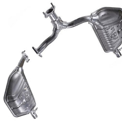 Left & Right Rear Muffler Assembly for 2009-2013 Mazda 6 GT S 3.7L V6 Engine
