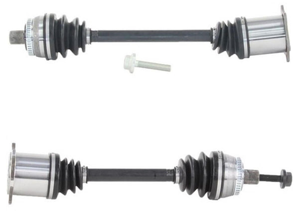 Front CV Axle Shafts for Audi A4 Quattro Sedan and Wagon 2006-2009 3.2L