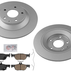 Improved Performance Rr Disc Brake Rotors for Mazda CX-30 20-23 All Wheel Drive