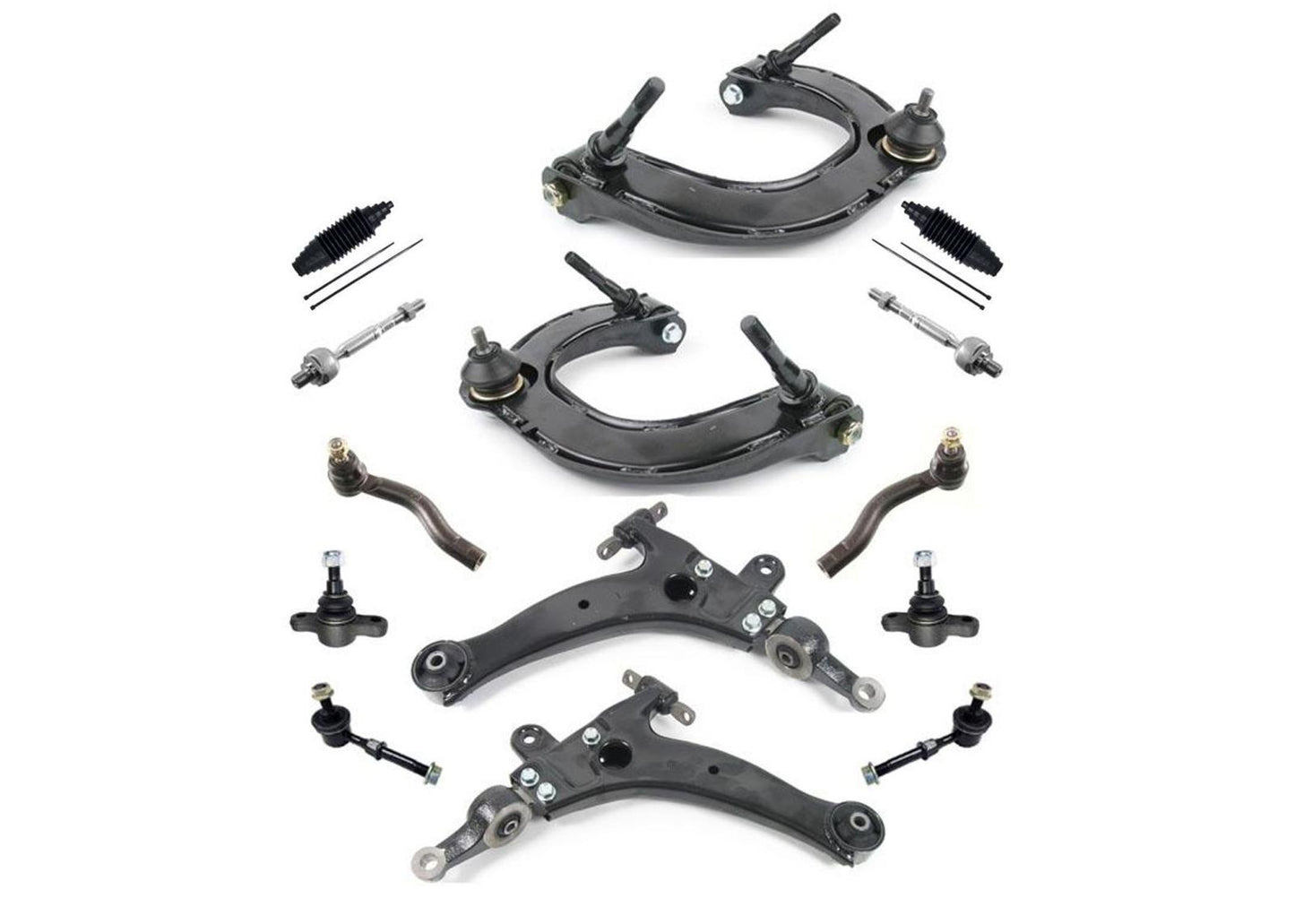 For Hyundai Sonata Optima 02-05 Control Arm w/ Bushings Ball Joint Tie Rods