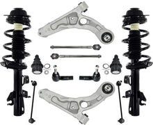 Front Struts Control Arms Tie Rods & Links For Cherokee 14-18 Front Wheel Drive