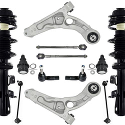 Front Struts Control Arms Tie Rods & Links For Cherokee 2014-18 All Wheel Drive