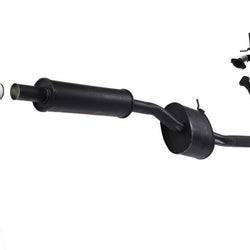 Middle Pipe & Resonator With Rear Mufflers For Acura TL Type S 2007-2008 3.5L V6