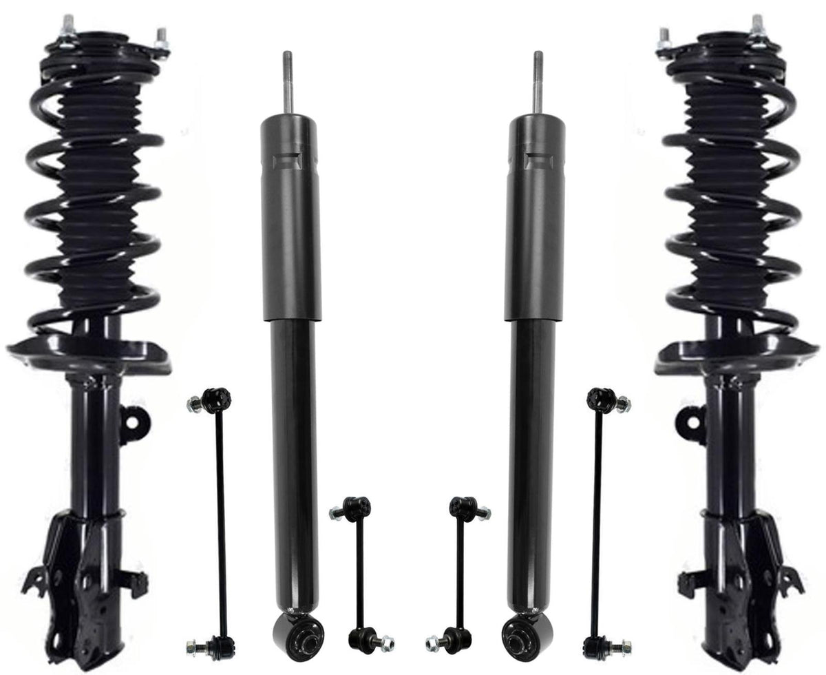 Front Struts Rear Shocks Front & Rear Sway Bar Links For Acura RDX 2013-2018 - Photo 1
