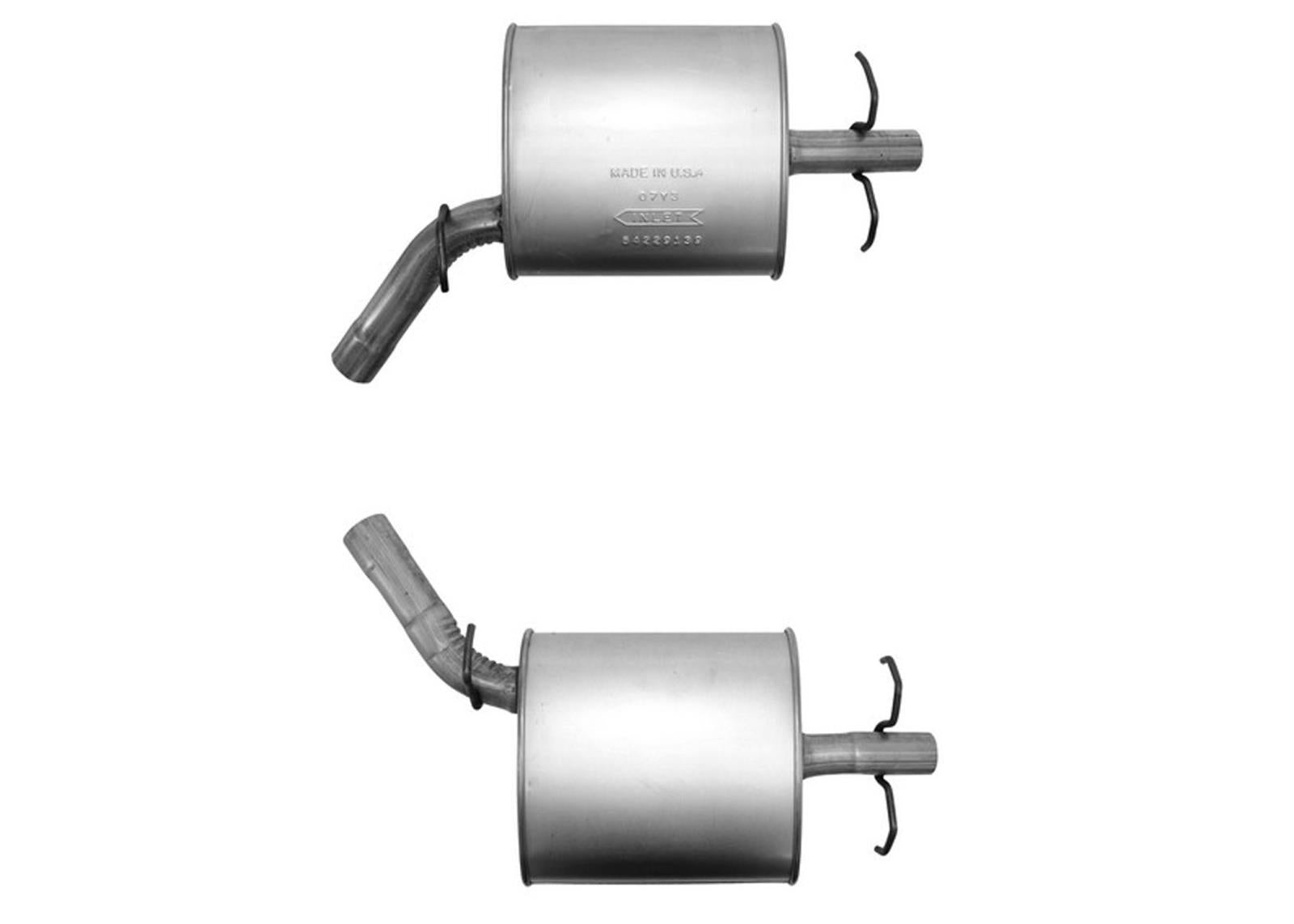 Dual Rear Left + Right Mufflers for Cadillac SRX 2004 2005 2006 2009 3.6L V6