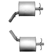 Dual Rear Left + Right Mufflers for Cadillac SRX 2004 2005 2006 2009 3.6L V6
