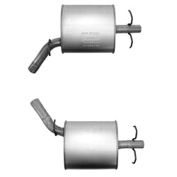 Dual Rear Left + Right Mufflers for Cadillac SRX 2004 2005 2006 2009 3.6L V6