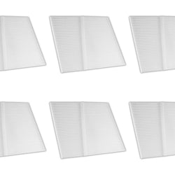 6 Cabin Air Filters for RAM ProMaster 1500 2500 3500 3.0L & 3.6L 2014-2024