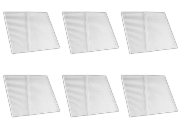 6 Cabin Air Filters for RAM ProMaster 1500 2500 3500 3.0L & 3.6L 2014-2024