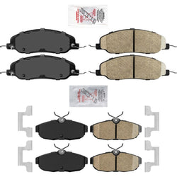 AME Improved Performance Ceramic Disc Brake Pads for Ford Mustang GT 2005-2010