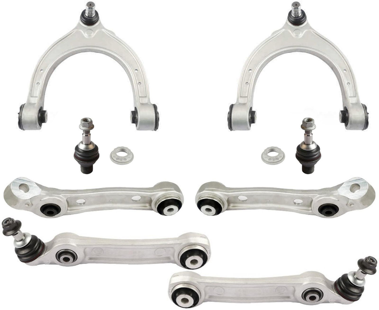 Front Upper & Lower Control Arms & Ball Joints For BMW 530E 2018-2021 - Photo 1