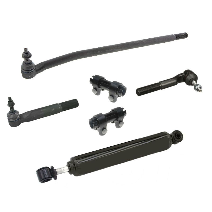 Drag Links & Tie Rods 5pc Kit 2008-2012 4 Wheel Drive for RAM 2500 4x4 6pc Kit