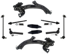 Front Lower Control Arms W/ Ball Joints Tie Rods & Links For Acura RDX 2007-12