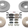 Improved Performance Disc Brake Rotors Pads for KIA Seltos 21-23 All Wheel Drive