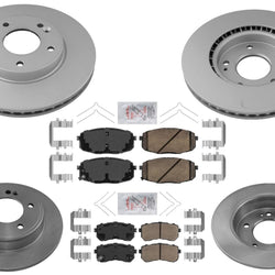 Performance Disc Brake Rotors Pads for KIA Seltos 21-23 Front Wheel Drive 2.0L