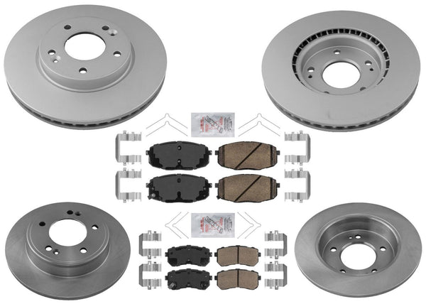 Performance Disc Brake Rotors Pads for KIA Seltos 21-23 Front Wheel Drive 2.0L