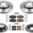 Carbon Performance Disc Brake Rotors Pads for KIA Seltos 21-23 Front Wheel Drive