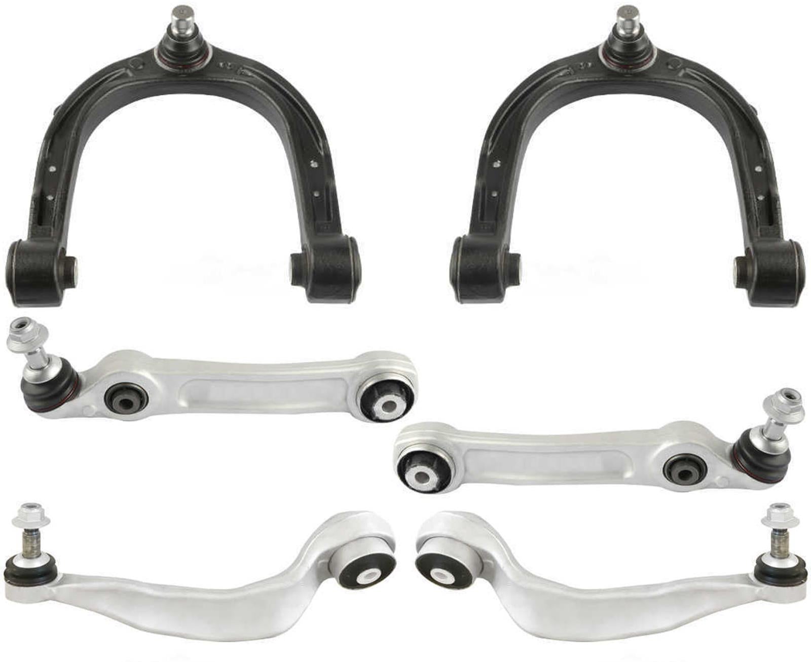Front Lower & Upper Control Arms & Ball Joints Assembly For BMW 740I 2016-2022