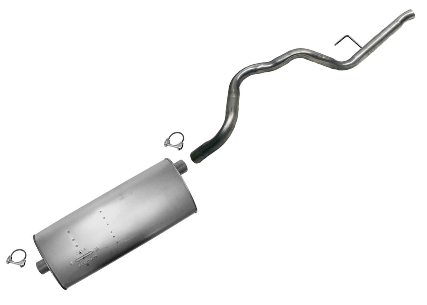 Fits For 99-01 Jeep Grand Cherokee Exhaust System Muffler Tail Pipe Made in USA