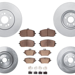 Disc Brake Rotors Disc Brake Pads For Mercedes Benz GLE350 20-23 4Matic AMG