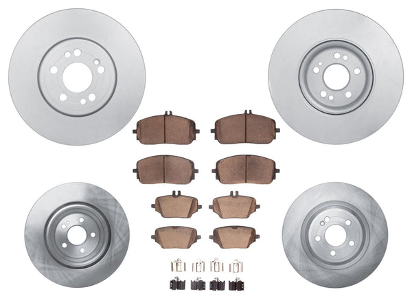 Disc Brake Rotors Disc Brake Pads For Mercedes Benz GLE350 20-23 4Matic AMG