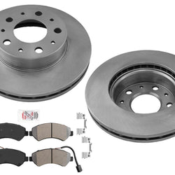 Improved Performance Front Disc Brake Rotors for Ram ProMaster Van 2022 2023