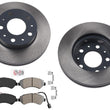 Fleet Duty Carbon Front Disc Brake Rotors for Ram ProMaster Van 2022 2023