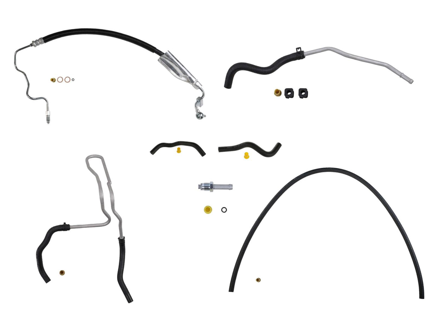 Power Steering Pressure & Return Hose Kit For 2004 2005 2006 2009 Nissan Quest