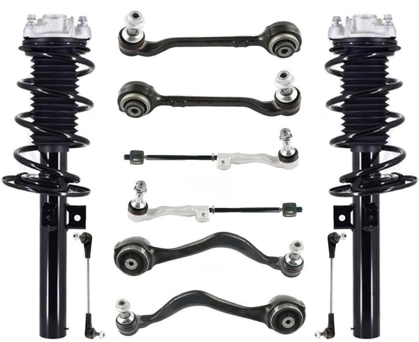 Front Strut Lower Control Arms Tie Rods & Links For BMW X3 sDrive30I 2019-2021