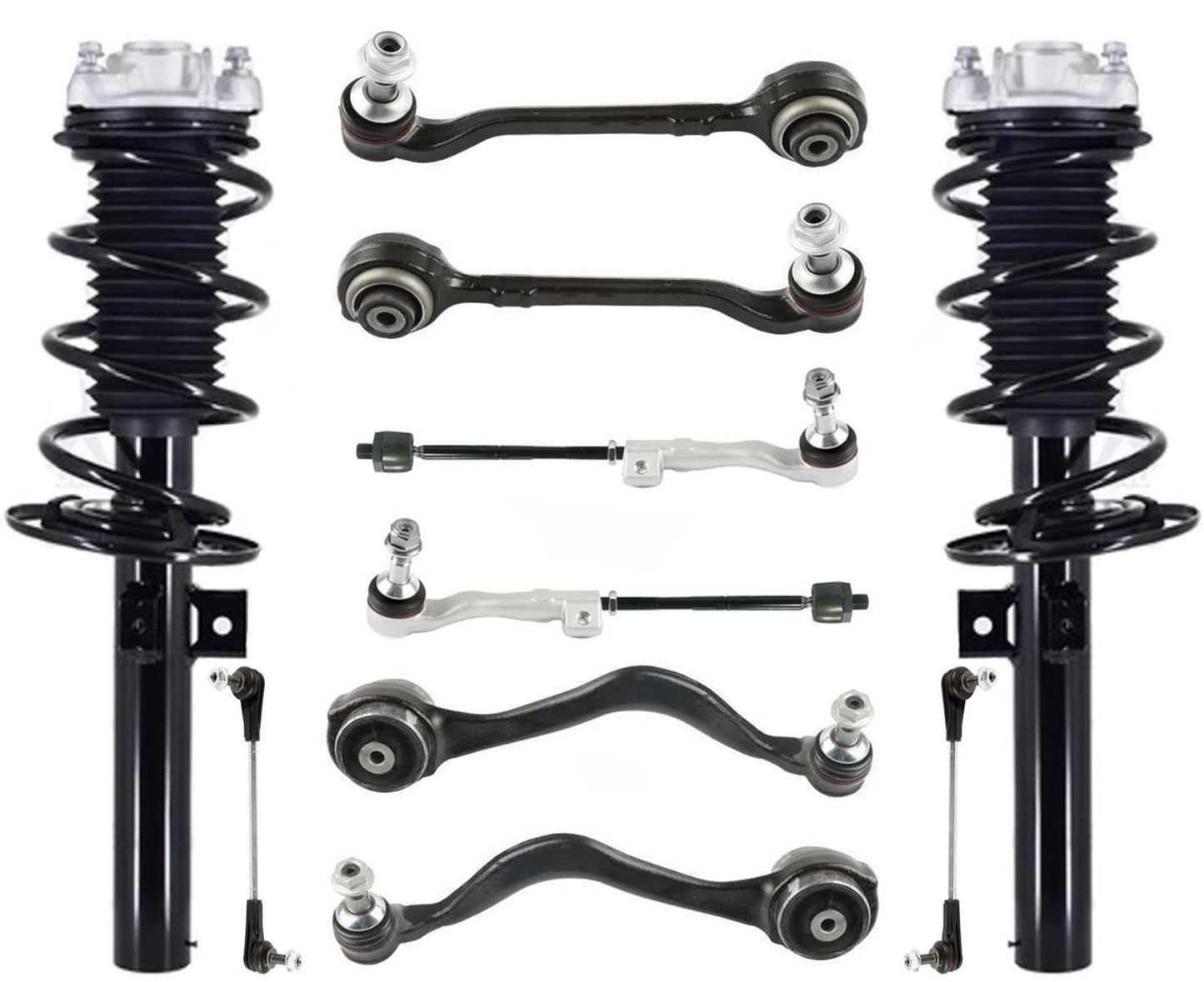 Front Strut Lower Control Arms Tie Rods & Links For BMW X3 xDrive30I M40i 18-20
