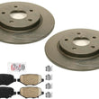 Performance Brake 305MM Coated Rotors & Ceramic Pads For Town & Country 2012-16