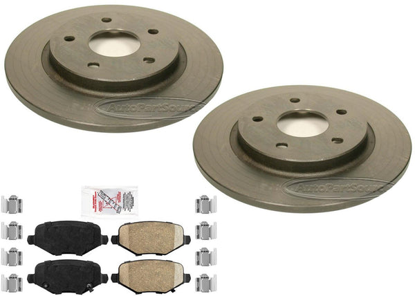 Performance Brake 305MM Coated Rotors & Ceramic Pads For Town & Country 2012-16