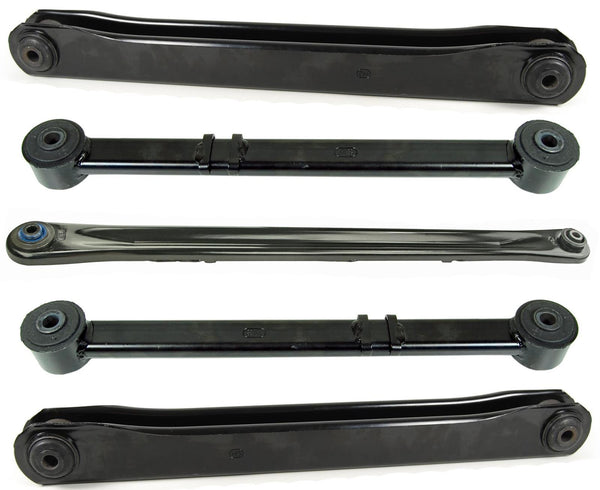 Mevotech Rear Upper Lower Control Arms & Track Bar For Chevrolet Tahoe 2015-20