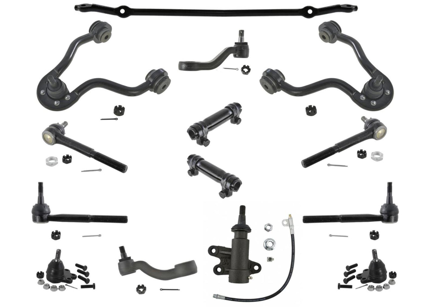 Control Arms Ball Joints Idler Arm for Chevrolet Tahoe 4 Wheel Drive 1996-2000