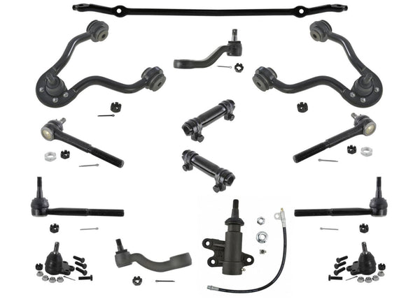 Upper Control Arms Ball Joints Idle Arm for Chevrolet Tahoe 4 Wheel Drive 96-00