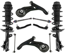 Front Complete Struts Lower Control Arms Tie Rods & Links For Honda Fit 2015-20