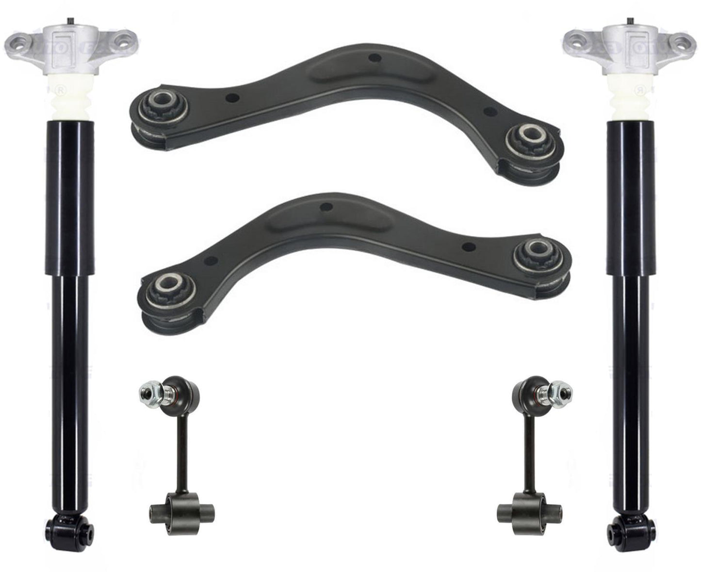 Rear Shocks Upper Lateral Arms & Links For Kona 2018 2019 2023 All Wheel Drive