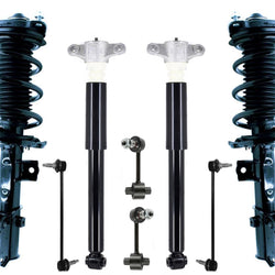 Front Struts Rear Shocks & Sway Bar Links For Kona 2018-2023 Front Wheel Drive