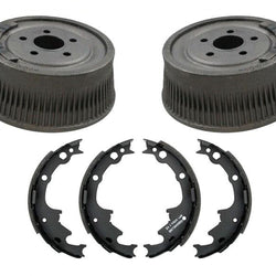 86-95 Modelo básico de caravana Llantas de 14 pulgadas Perno de 100 mm (2) Zapatas de tambor trasero 8954 