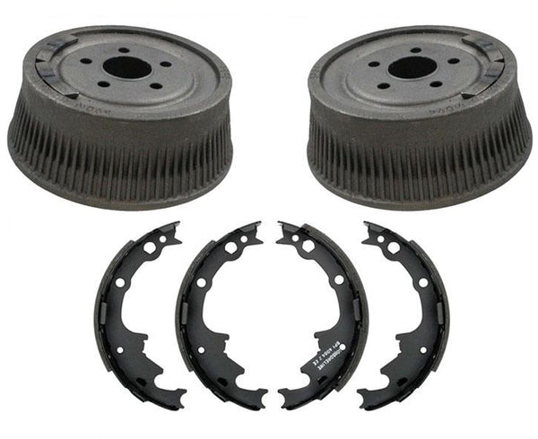 86-95 Modelo básico de caravana Llantas de 14 pulgadas Perno de 100 mm (2) Zapatas de tambor trasero 8954 