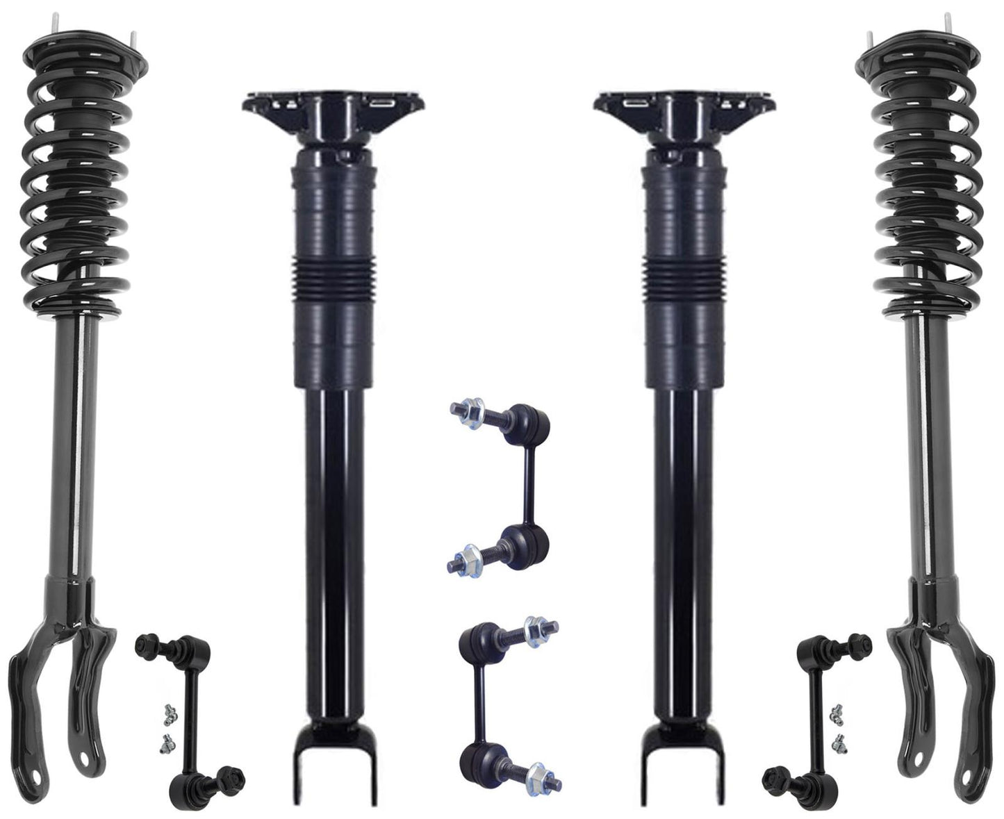 Front Struts Rear Complete Shocks & Links For Jeep Grand Cherokee 2011-2015