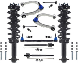 Front Struts W/ Coil Spring Upper Arms Tie Rods & Links For Ford Bronco 21-2023