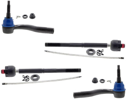 Mevotech Front Inner & Outer Tie Rods For Buick Encore GX 2020 2021 2022 2023