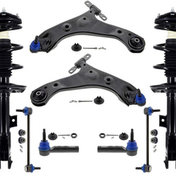 Front Struts Control Arms Tie Rods & Links For Toyota Highlander 2020-2022 AWD