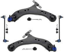 Mevotech Lower Control Arms W/ Ball Joints & Links For Toyota Sienna 2021-2024