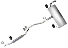 2007-2011 para Jeep Patriot, silenciador y tubos del sistema de escape con tracción delantera