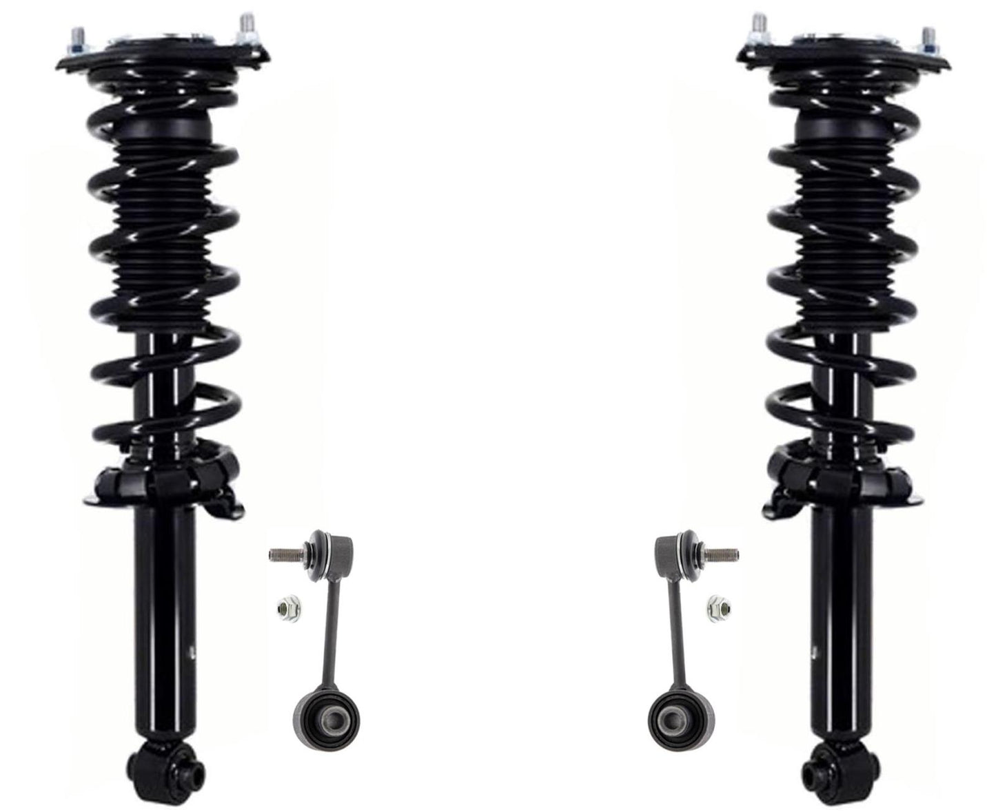 Rear Complete Struts Assembly W/ Coil Spring & Links For Subaru Outback 20-2023