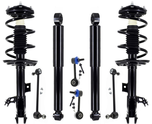 Front Struts Rear Shocks & Links For Toyota Highlander 20-2022 W/ 20 Inch Wheel