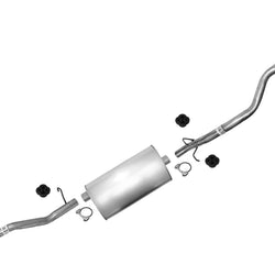 Muffler Pipe Exhaust System for 2001 2002 2003 S10 Pick Up 2.2 122.9 Wheelbase